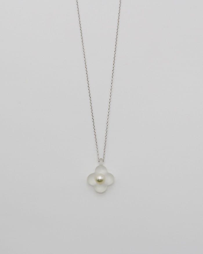 HARIO Lampwork Factory ペンダントHANA S フロスト