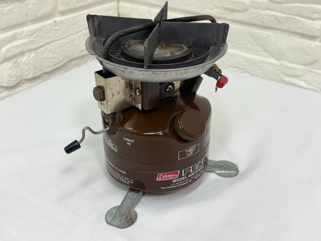 Y*5様 コールマン ピークワン 400 2レバー 81年5月 アルミケース付き