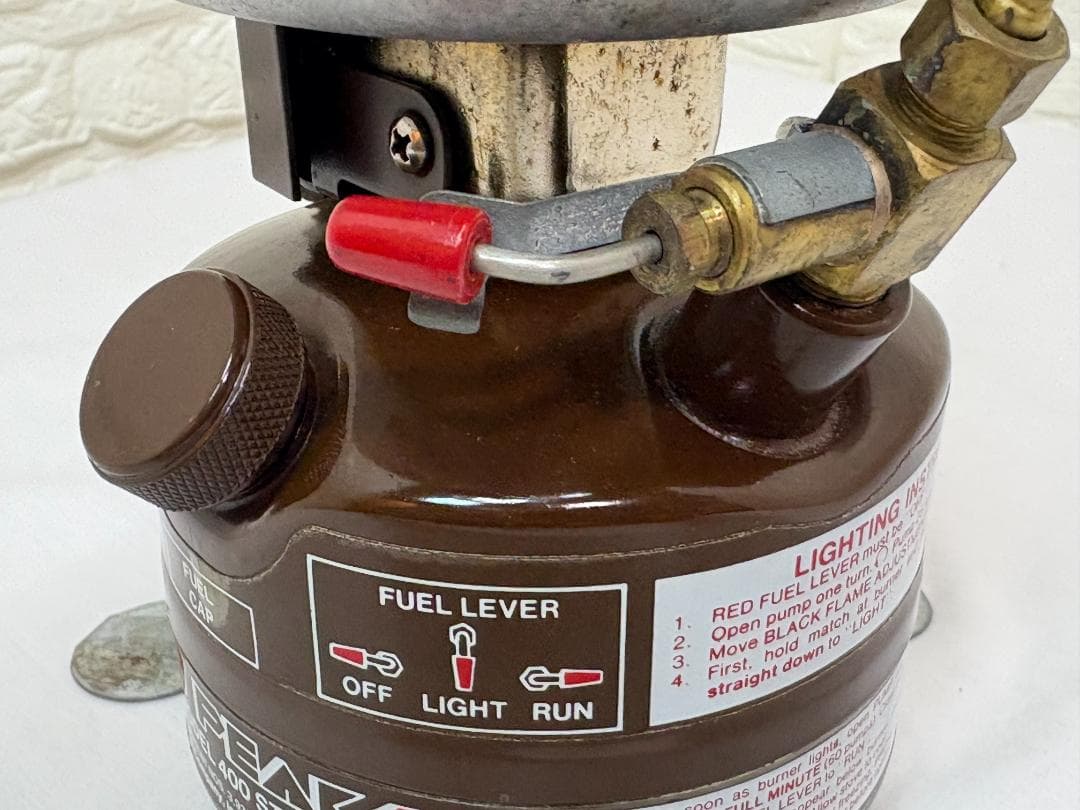 Y*5様 コールマン ピークワン 400 2レバー 81年5月 アルミケース付き