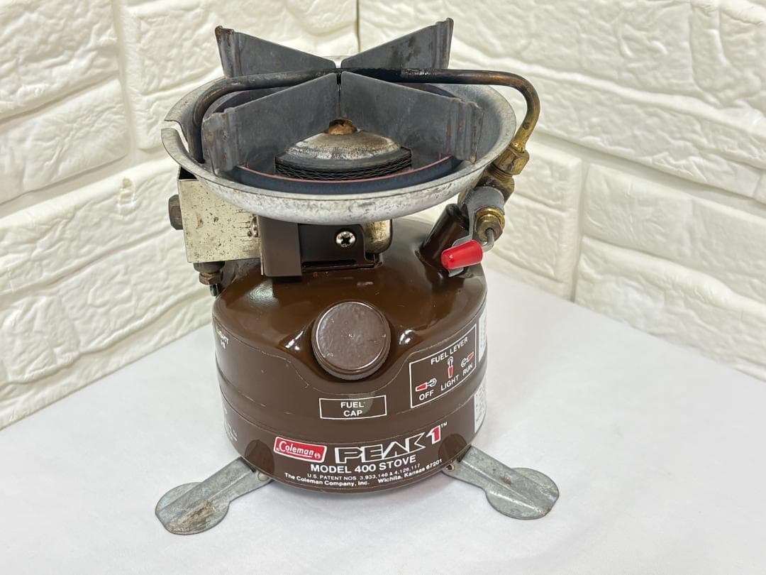 Y*5様 コールマン ピークワン 400 2レバー 81年5月 アルミケース付き