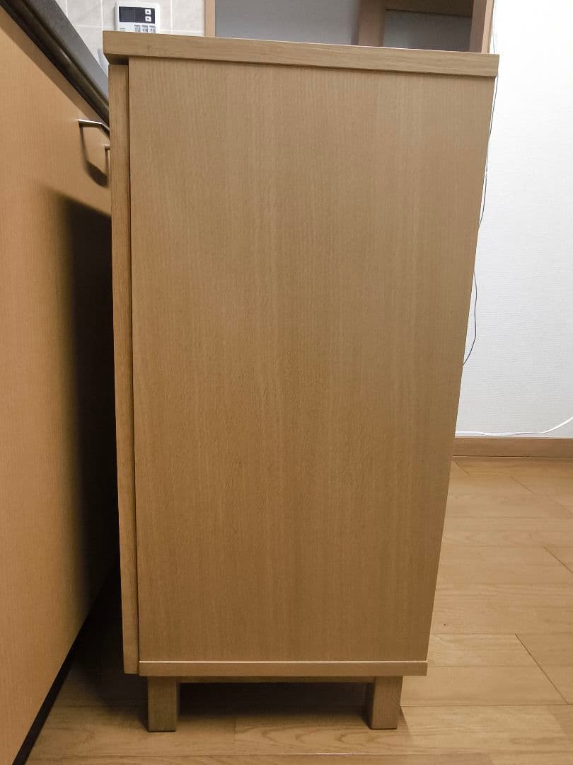 【無印良品】キャビネット、ガラス扉