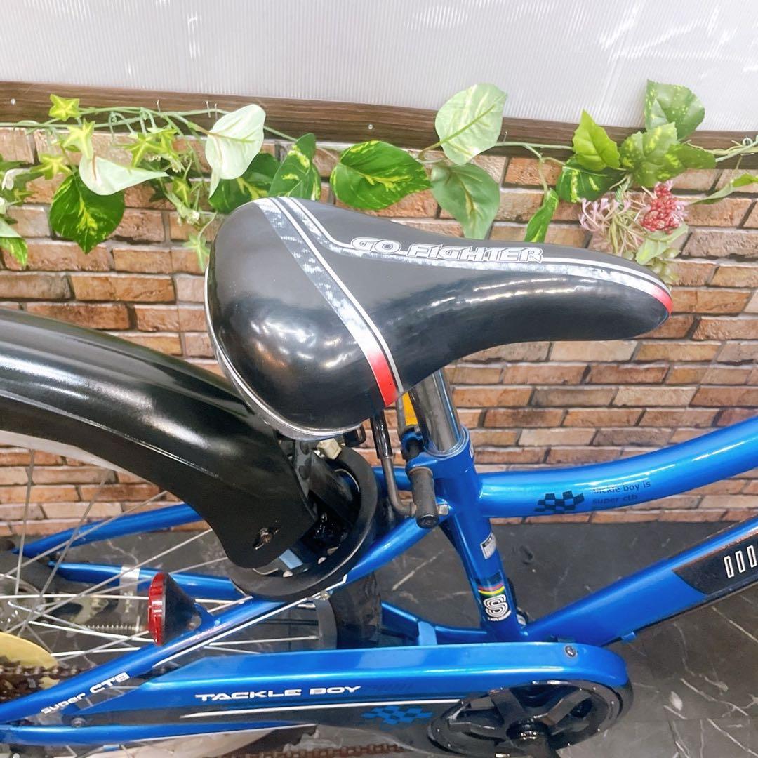 【43】子供用自転車 子供車 TACKLE BOY ブルー 26インチ