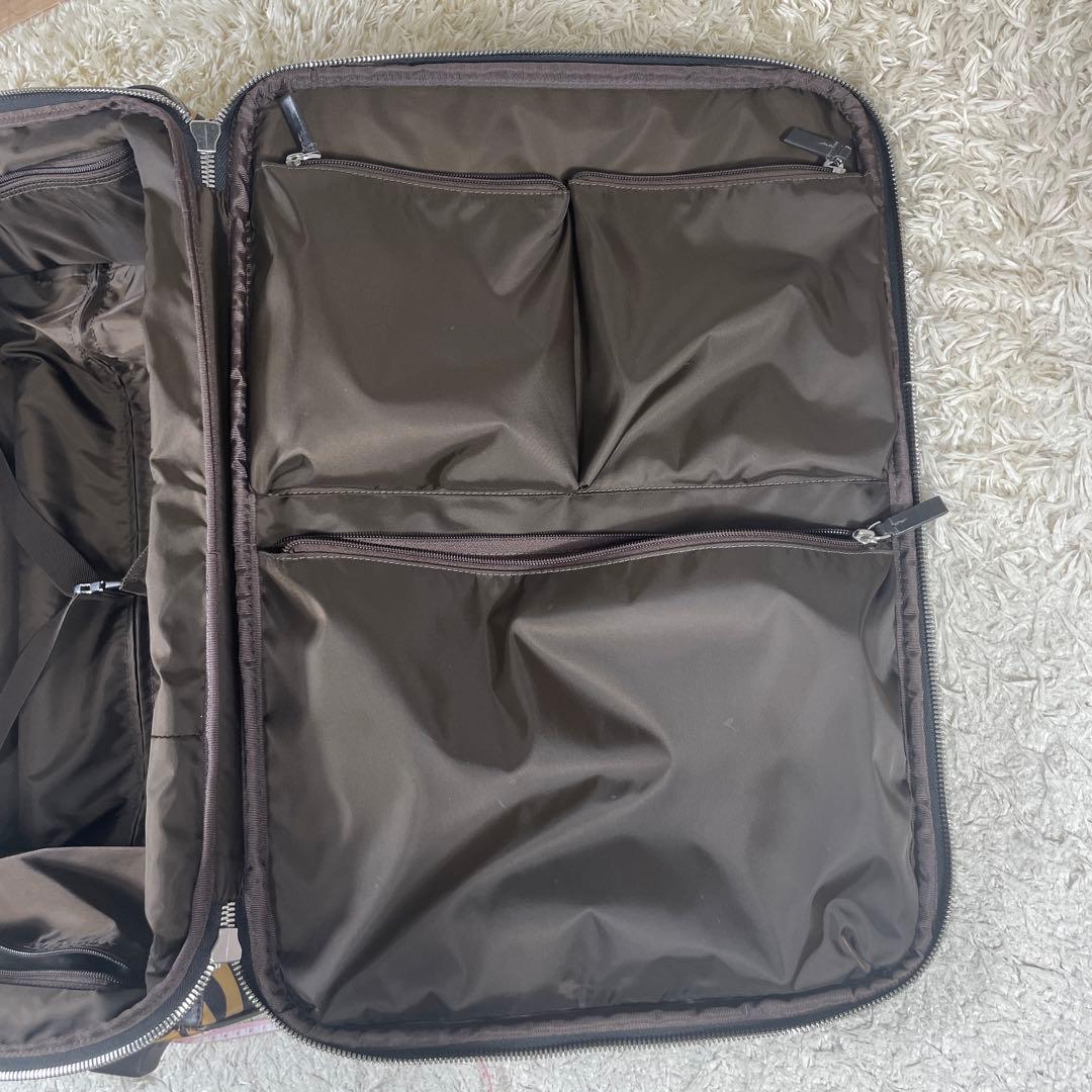 ✨美品 トゥミ 激レアキャリーケース アニマル柄 レザー 南京錠 大容量