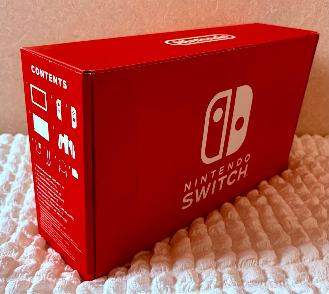 (美品)Nintendo Switch本体＋ジョイコン4本＋オマケセット