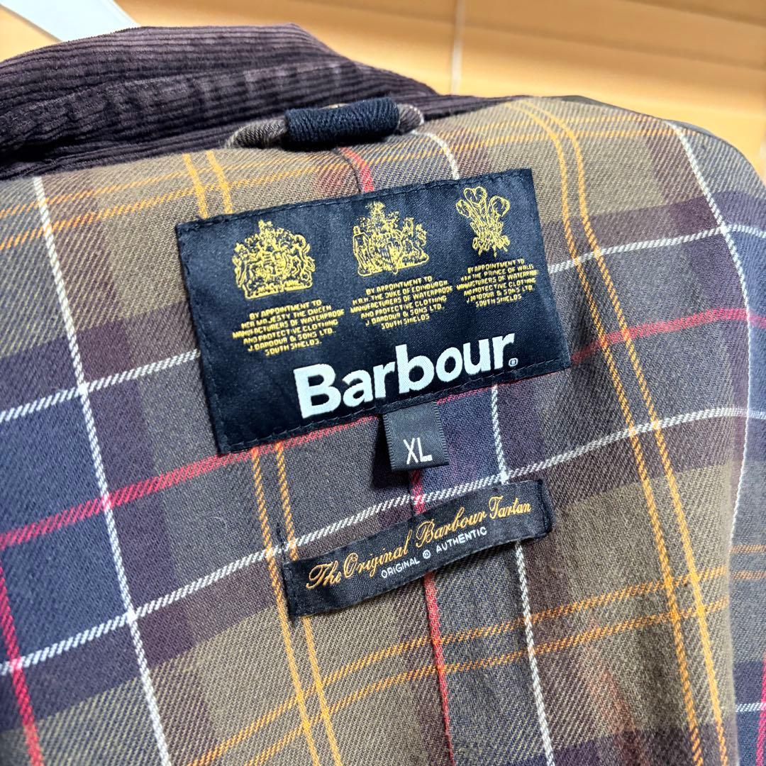 Barbour ASHBY オイルドジャケット ワックス ブラウン　メンズ XL