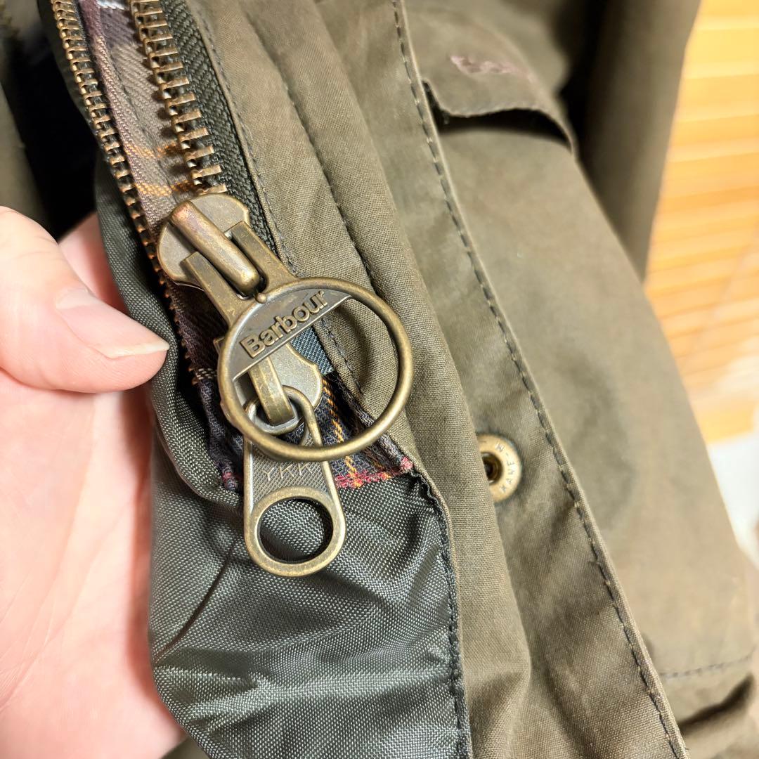 Barbour ASHBY オイルドジャケット ワックス ブラウン　メンズ XL