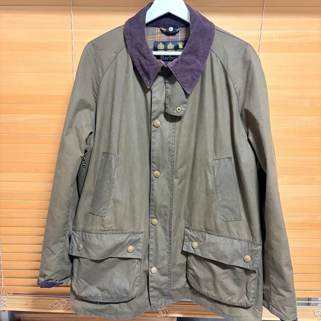 Barbour ASHBY オイルドジャケット ワックス ブラウン　メンズ XL