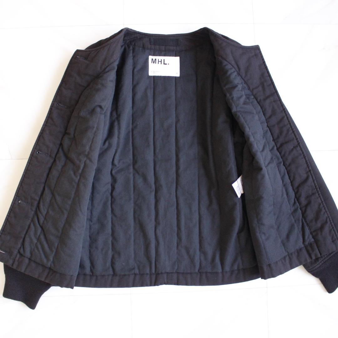 MHL. DRY COTTON TWILL ライナージャケット M ブラック
