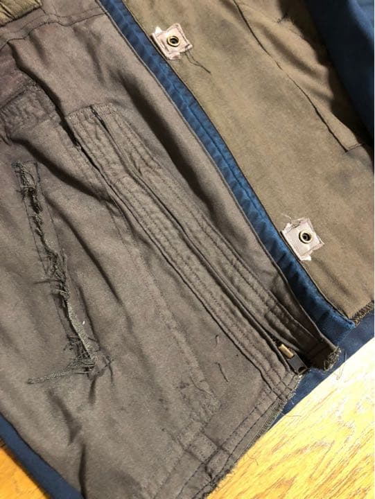 COLUR BY ROLLAND BERRY 再構築 ミリタリージャケット M