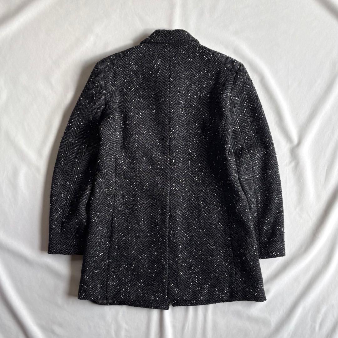 ジャケット・アウター LOUNGE LIZARD Thinsulate tweed half coat