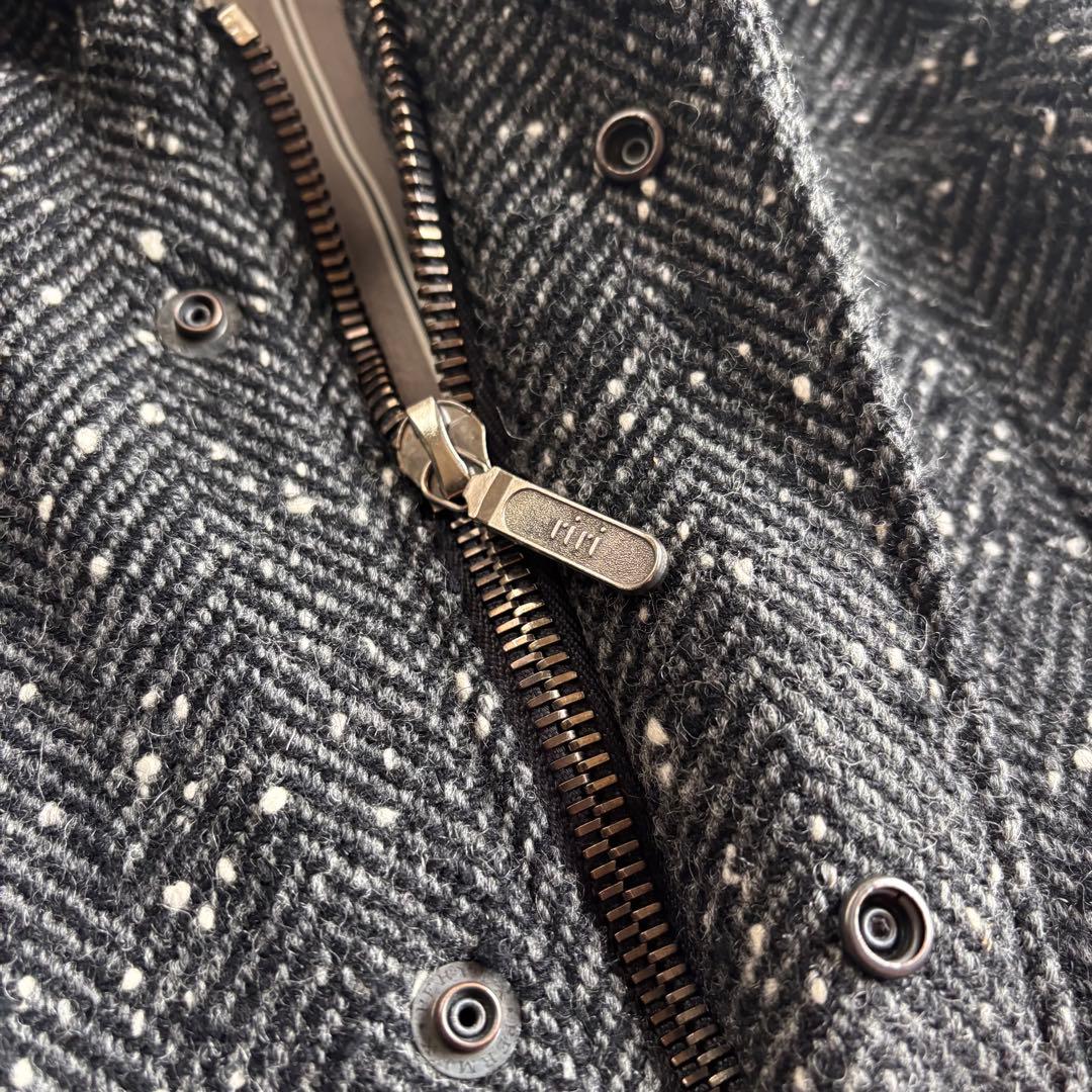 ジャケット・アウター LOUNGE LIZARD Thinsulate tweed half coat