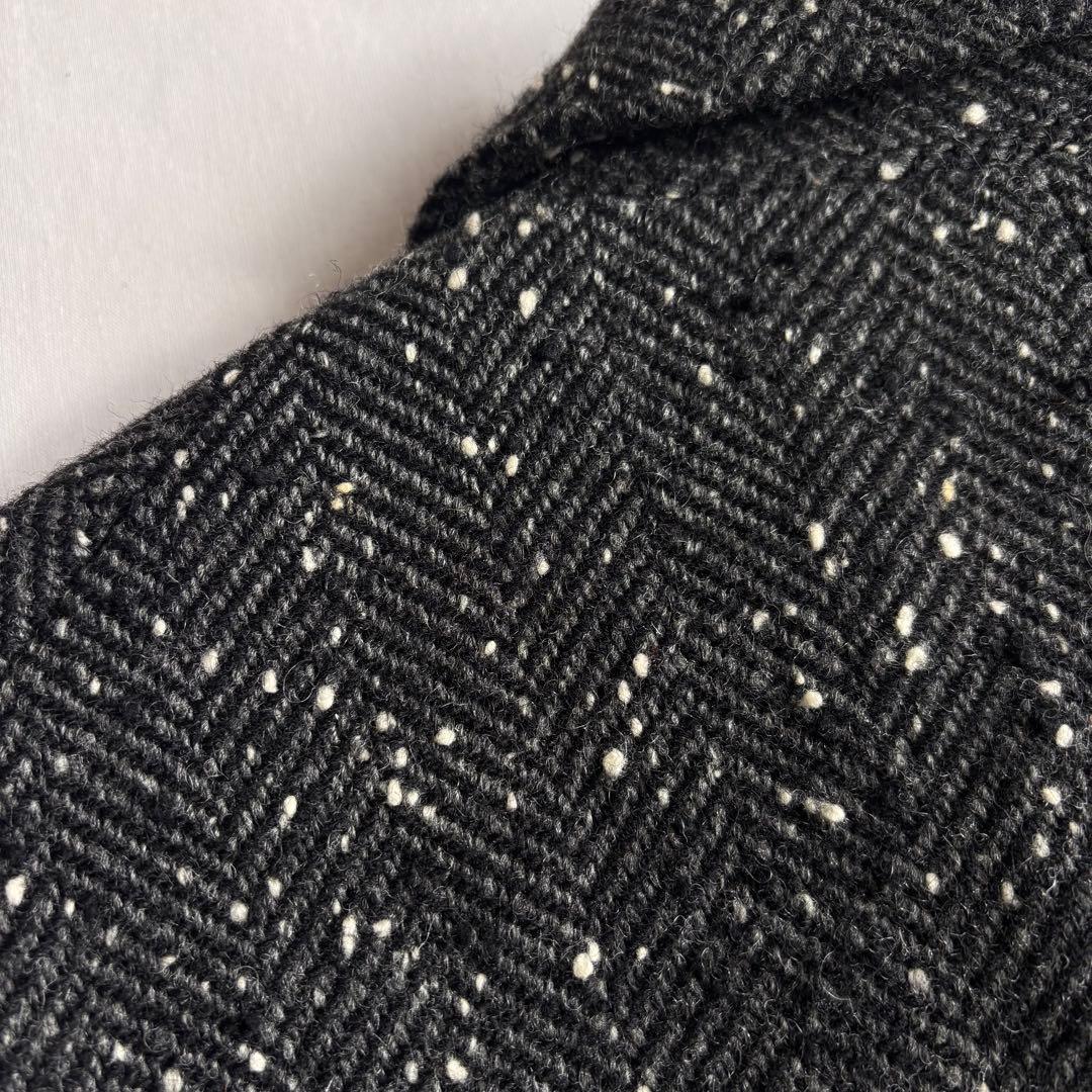 ジャケット・アウター LOUNGE LIZARD Thinsulate tweed half coat