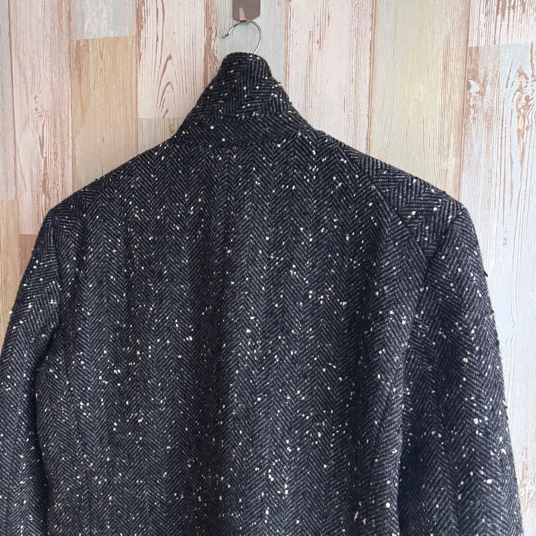 ジャケット・アウター LOUNGE LIZARD Thinsulate tweed half coat