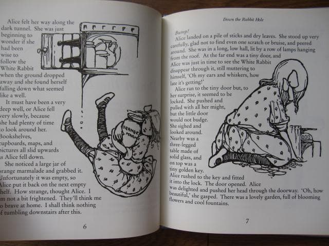 洋書 The ALICE IN WONDERLAND Picture Book