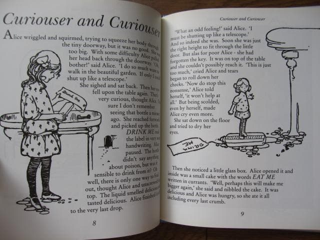 洋書 The ALICE IN WONDERLAND Picture Book