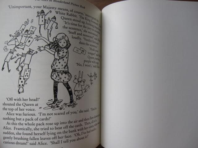 洋書 The ALICE IN WONDERLAND Picture Book