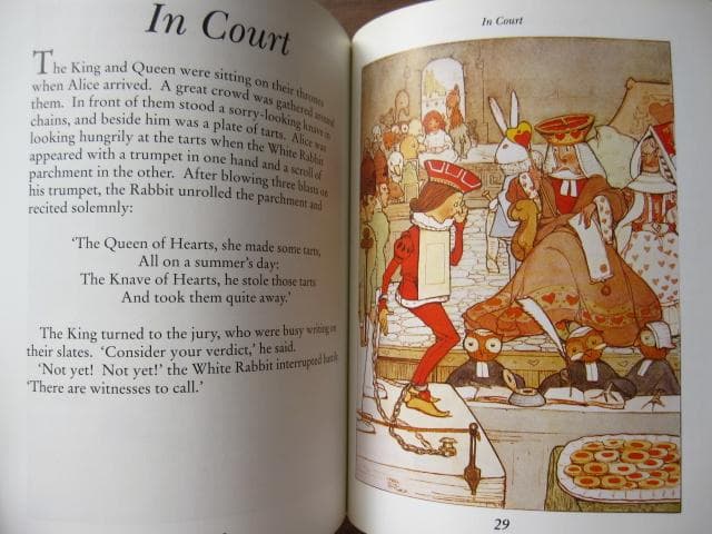 洋書 The ALICE IN WONDERLAND Picture Book