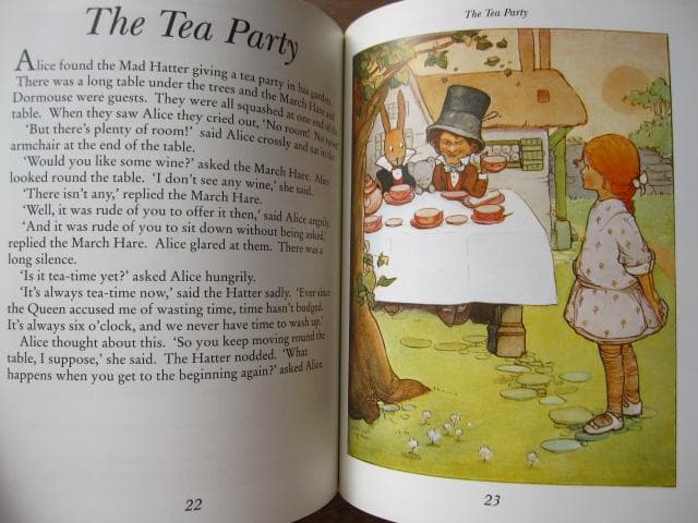 洋書 The ALICE IN WONDERLAND Picture Book
