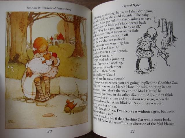 洋書 The ALICE IN WONDERLAND Picture Book