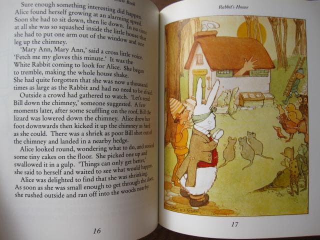 洋書 The ALICE IN WONDERLAND Picture Book