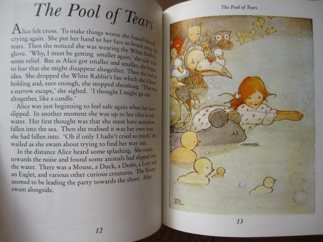洋書 The ALICE IN WONDERLAND Picture Book