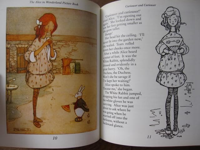 洋書 The ALICE IN WONDERLAND Picture Book
