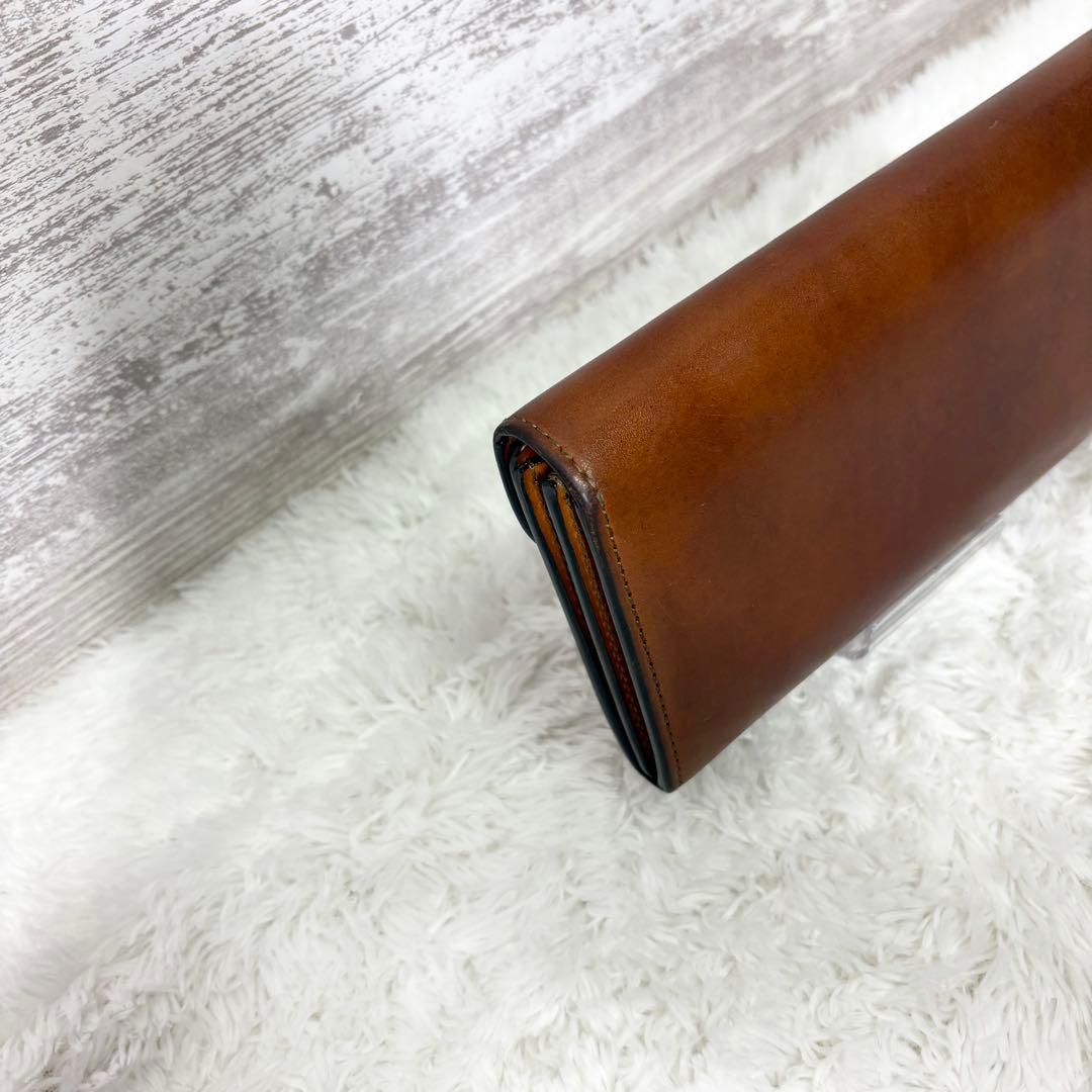 美品✨ワイルドスワンズWAVE ウェイブ フルグレインブライドル　財布