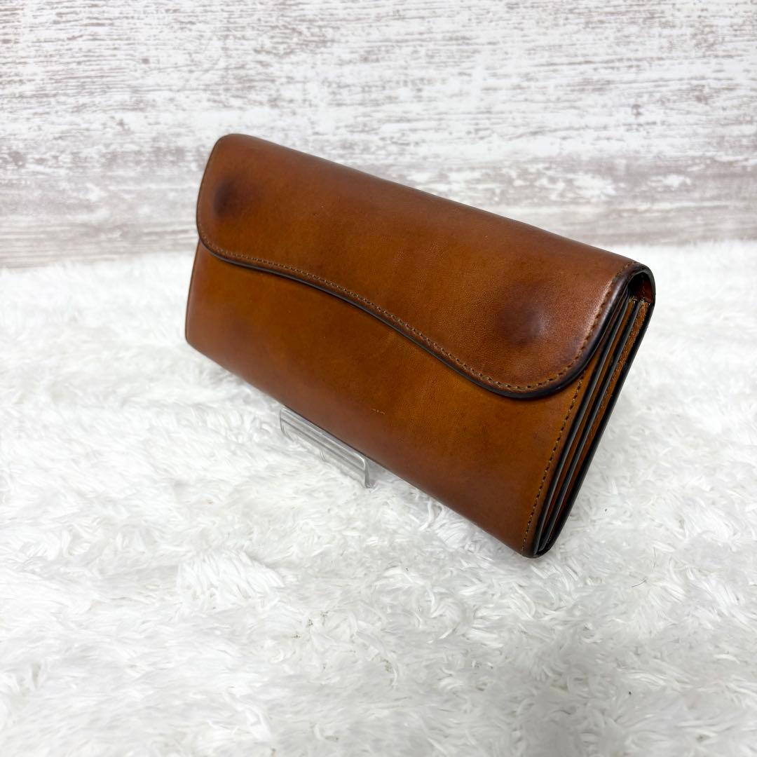 美品✨ワイルドスワンズWAVE ウェイブ フルグレインブライドル　財布