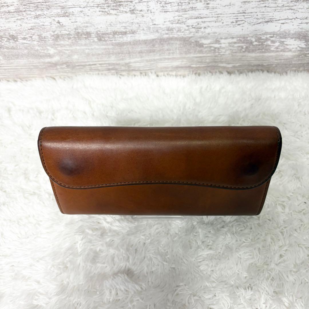 美品✨ワイルドスワンズWAVE ウェイブ フルグレインブライドル　財布