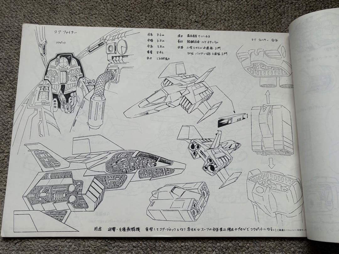 機動戦士ガンダム メカ設定集　モビルスーツ、モビルアーマー設定集