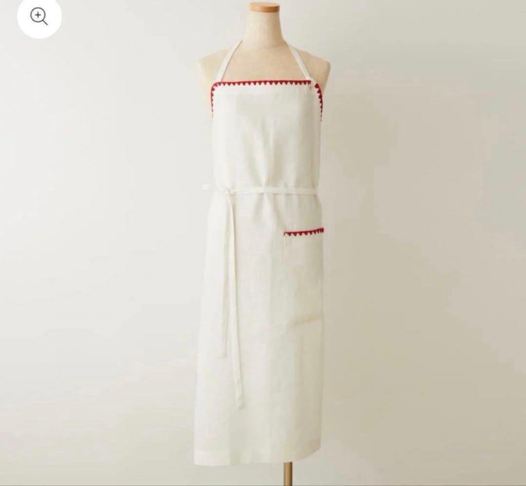 【新品未開封】滝沢眞規子 タキマキ エプロン　白色