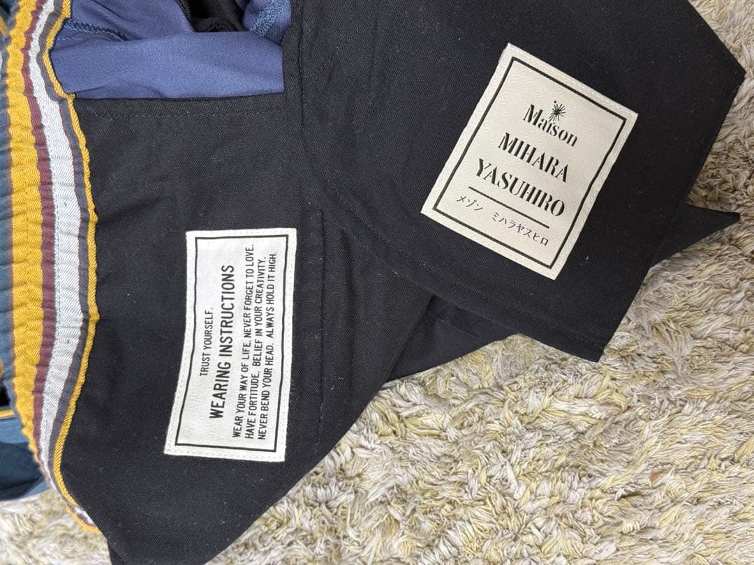 MIHARA YASUHIRO ドッキングハーフパンツ 46