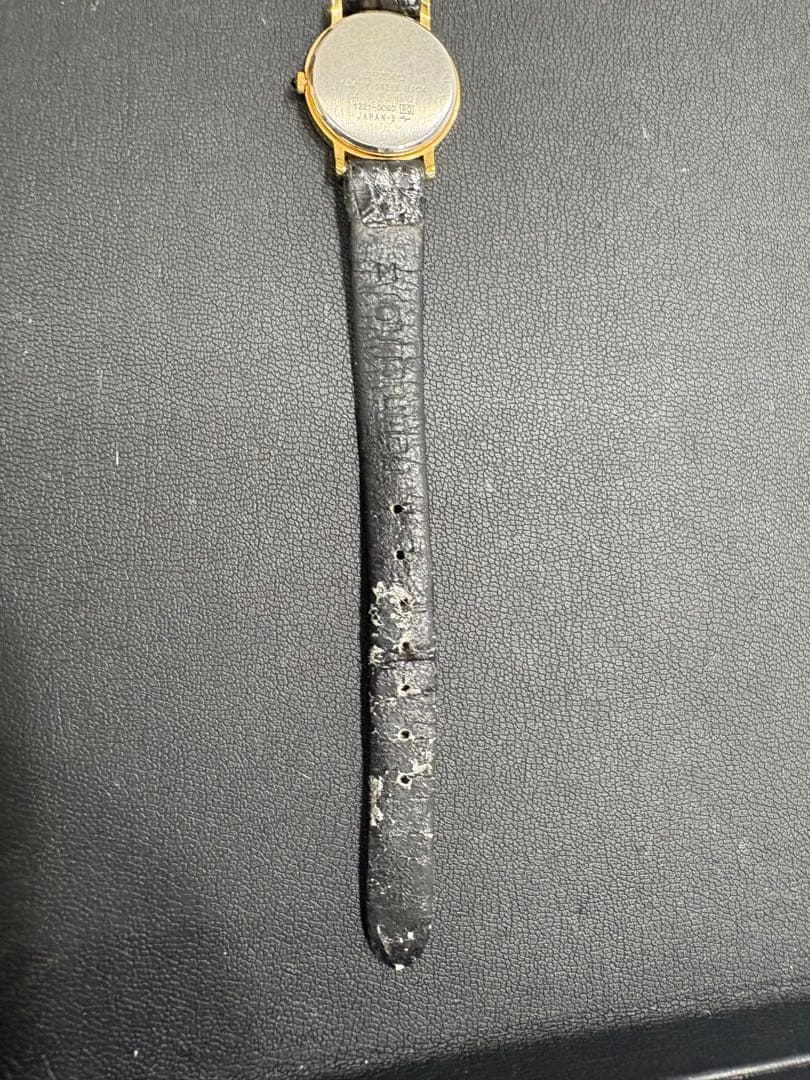 SEIKO Exceline ゴールド クォーツ腕時計