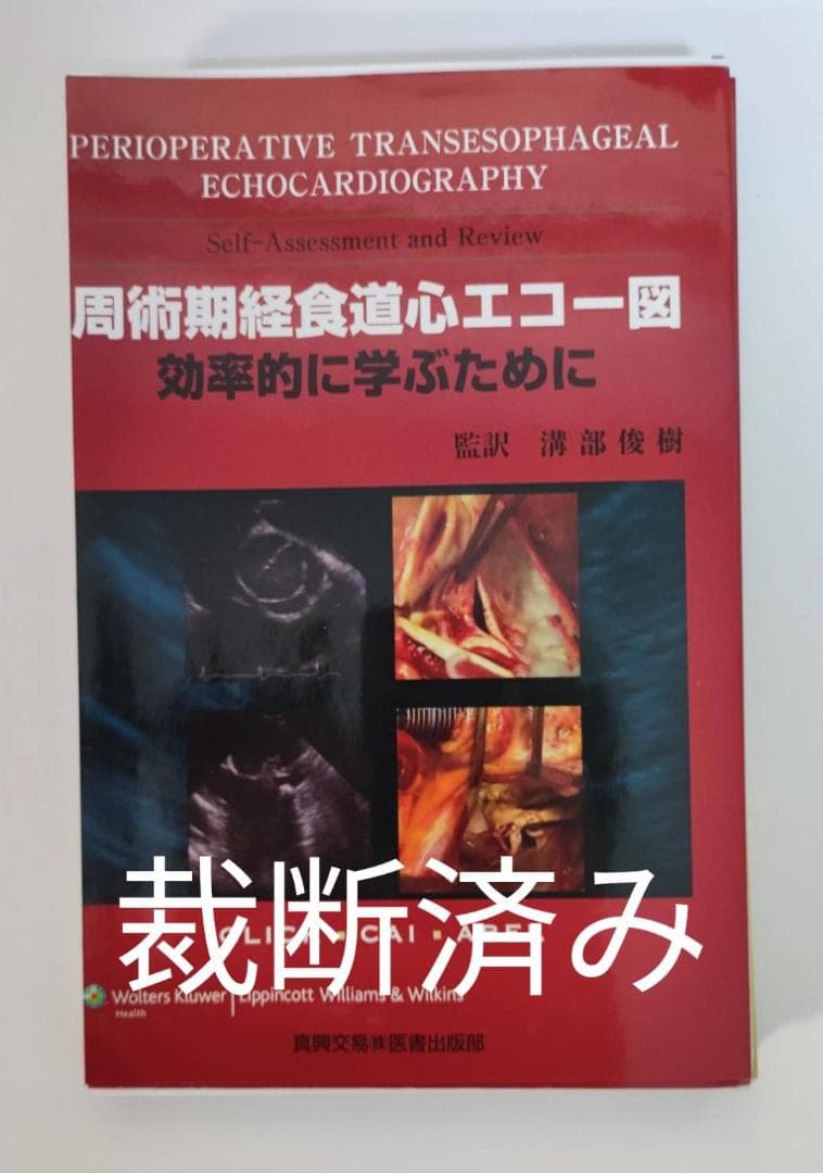 【裁断済み】周術期経食道心エコー図 : 効率的に学ぶために