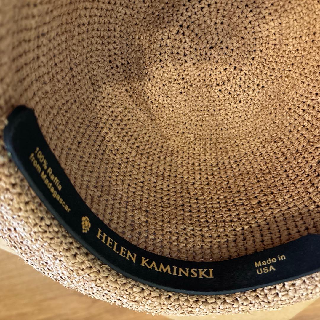 HELEN KAMINSKI ベージュ 麦わら帽子