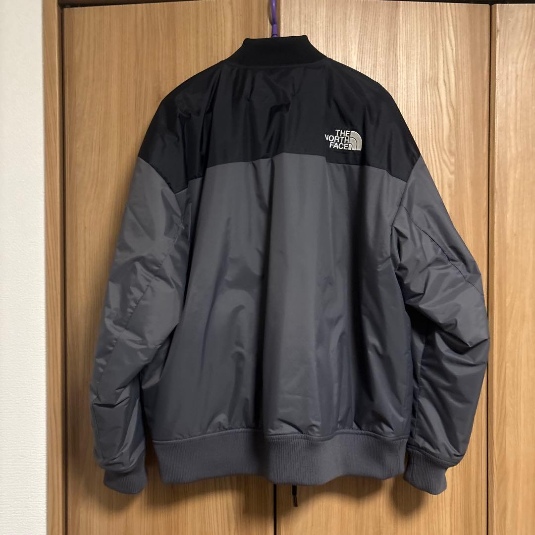 THE NORTH FACE MA-1ジャケット グレー/ブラック