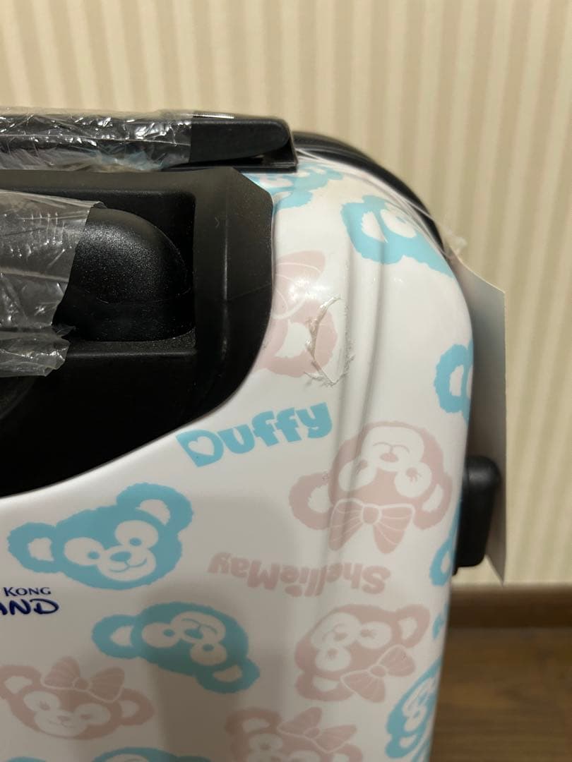 ダッフィー&シェリーメイ　キャリーバック香港ディズニーランド