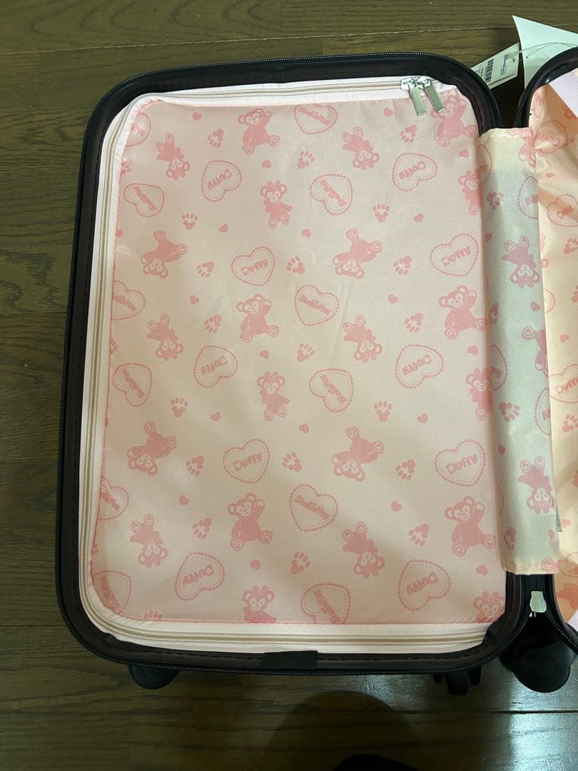 ダッフィー&シェリーメイ　キャリーバック香港ディズニーランド