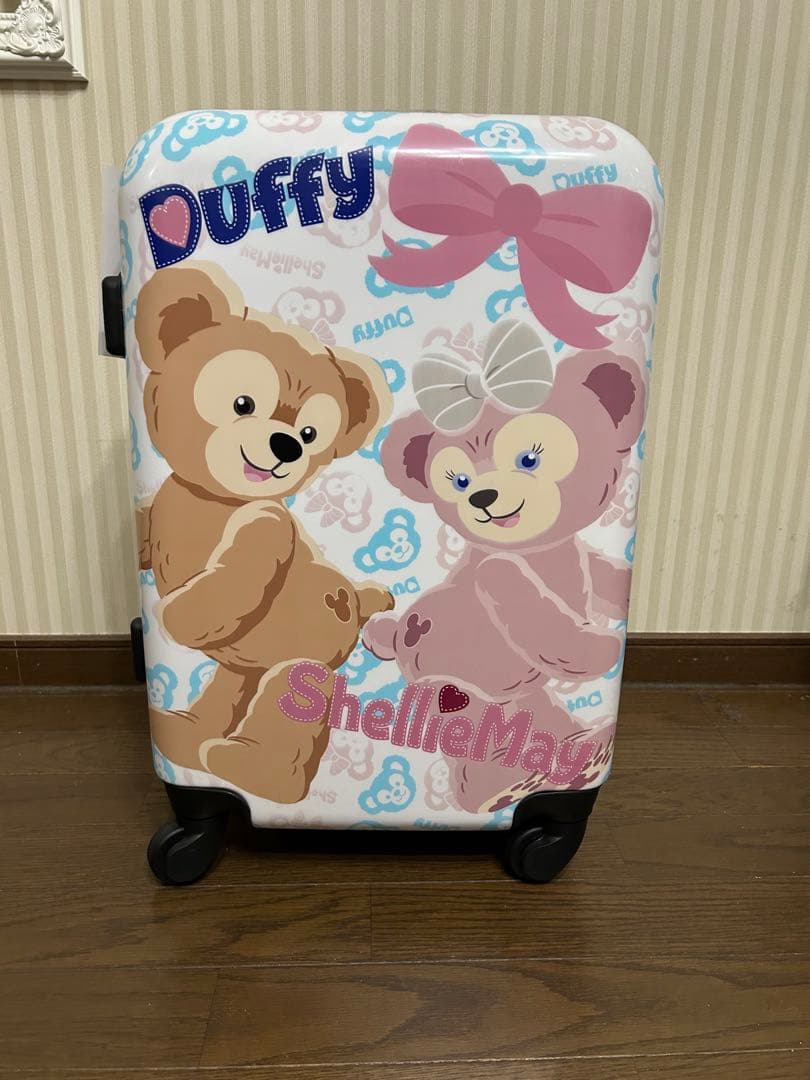 ダッフィー&シェリーメイ　キャリーバック香港ディズニーランド