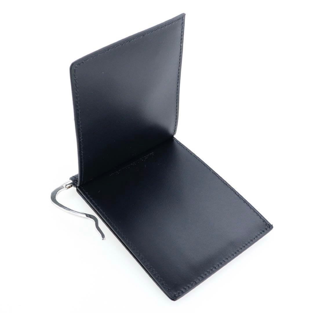 未使用 メゾンマルジェラ マネークリップ 折財布 ミニウォレット 2つ折り財布