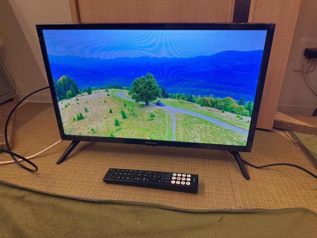 25年極々美品!ハイセンス hisense 24型　スマートテレビ 24YR4A
