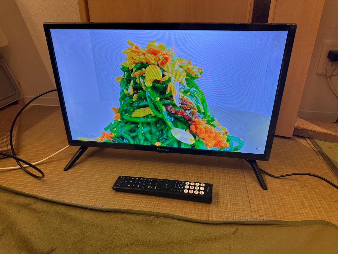 25年極々美品!ハイセンス hisense 24型　スマートテレビ 24YR4A