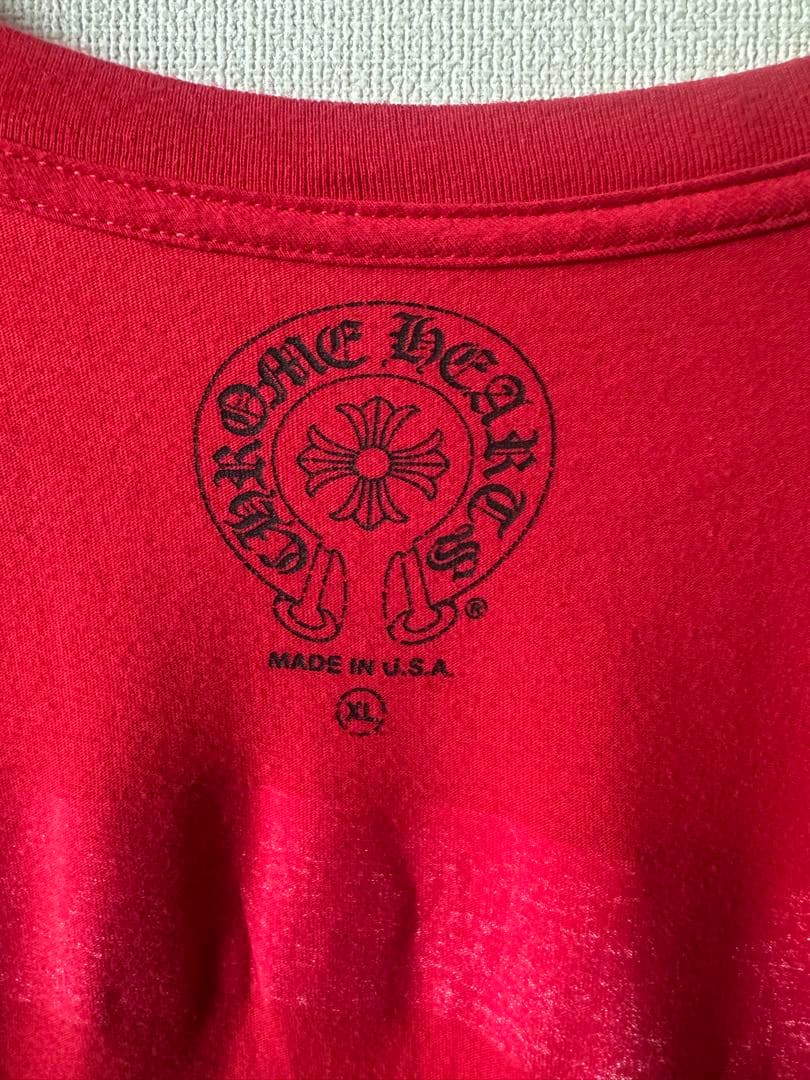 Chrome Hearts（クロムハーツ）赤 ロングTシャツ