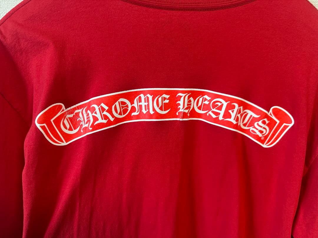 Chrome Hearts（クロムハーツ）赤 ロングTシャツ