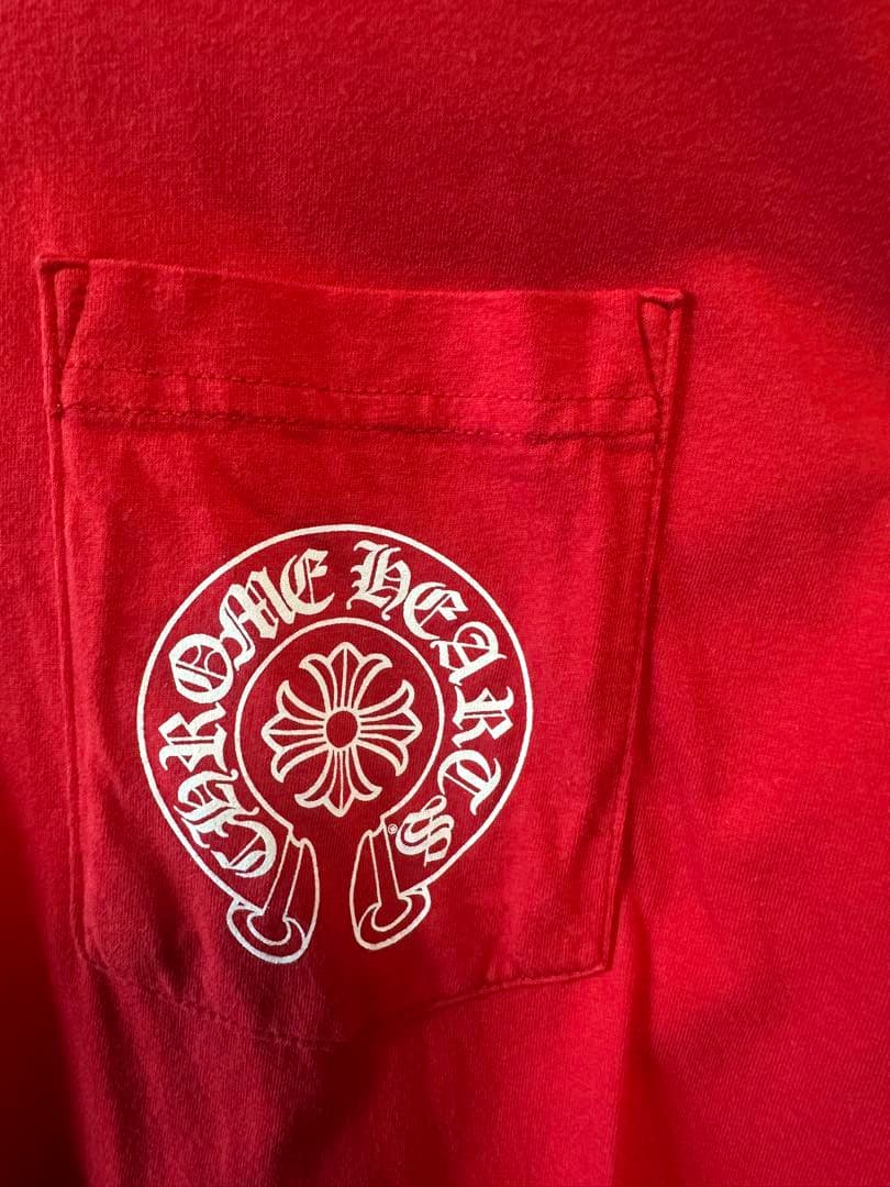 Chrome Hearts（クロムハーツ）赤 ロングTシャツ