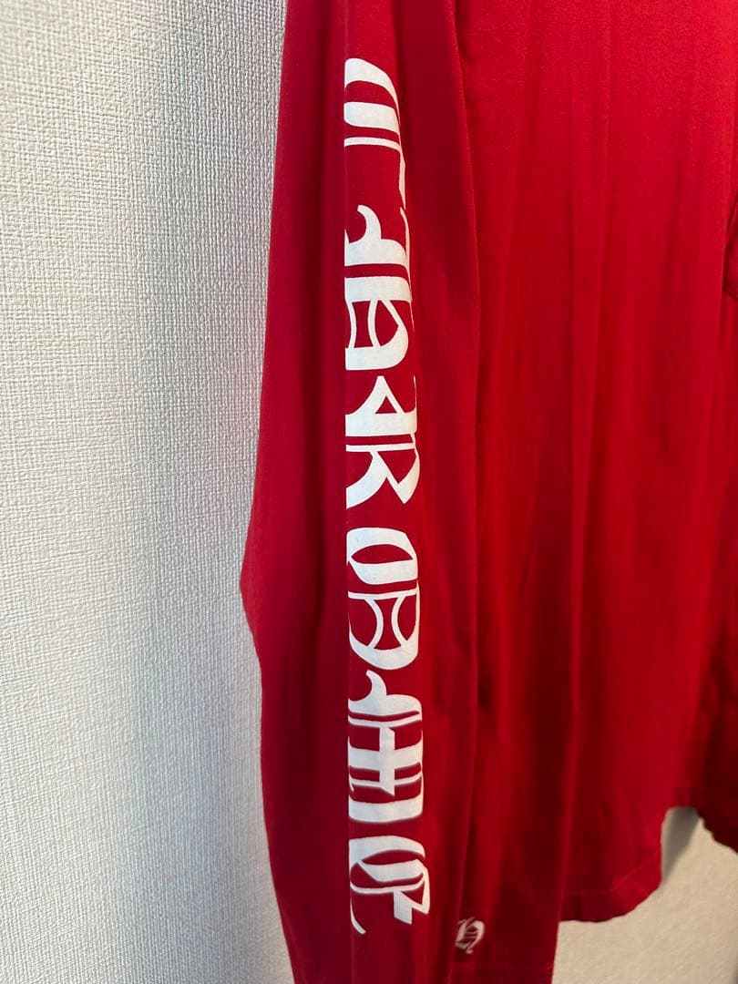Chrome Hearts（クロムハーツ）赤 ロングTシャツ