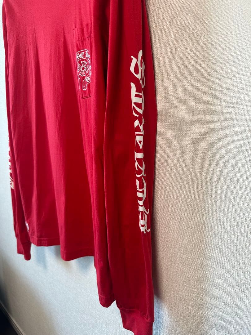Chrome Hearts（クロムハーツ）赤 ロングTシャツ