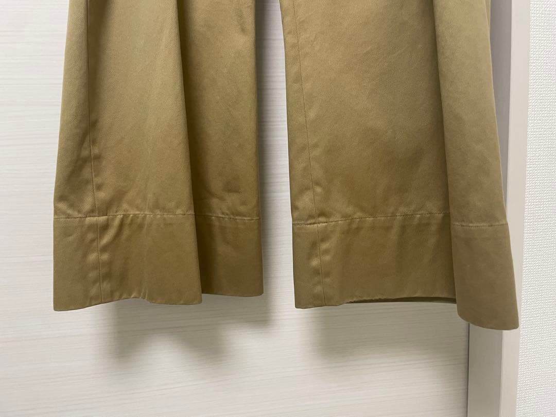 パンツ SOUMO BIG TUCK CHINO (BEIGE)