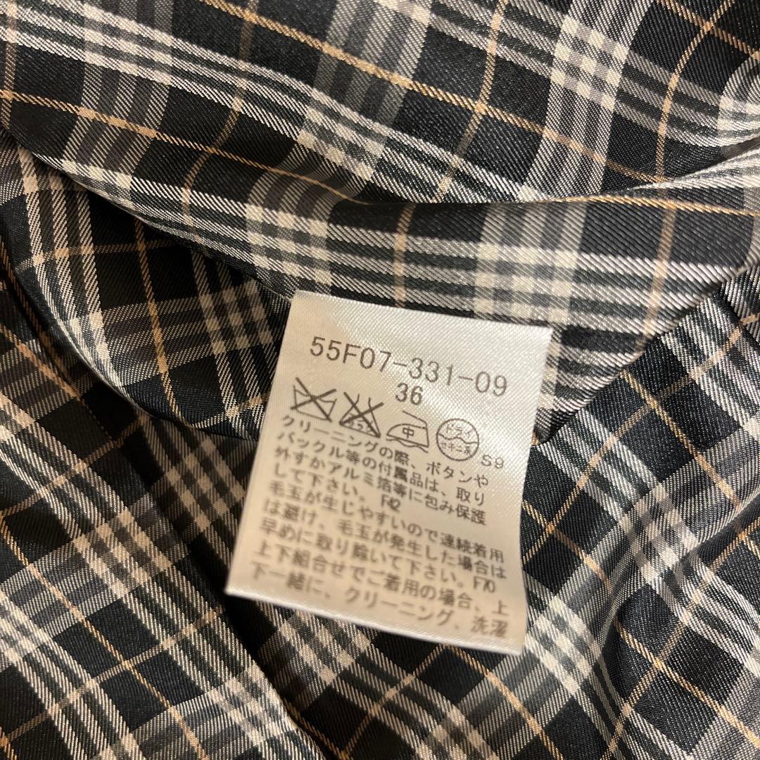 バーバリーブルーレーベル　スカート2枚付き(1枚タグ付き新品)