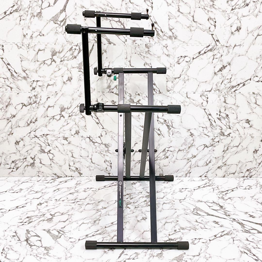 mcj1701e様　【スタッカー付】 K＆M Rick キーボードスタンド